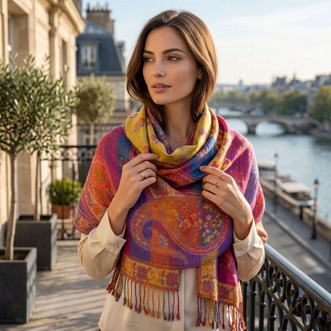 Crinkled Stole